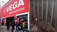 Extorsionadores detonan explosivo en los exteriores del supermercado Vega en SMP: explosión afectó a un negocio cercano