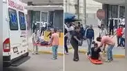 ¡Insólito! Ambulancia ignora a 'herido' durante simulacro nacional y escena es viral: "Mejor vas caminando"