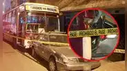 Así fue el desenlace de conductor de Etusa en San Juan de Lurigancho: se estrelló contra taxi tras recibir disparos de extorsionadores