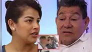 Esposa de Dilbert Aguilar responde fuerte tras exposición de video besando a joven de Huancayo: "Mi familia está bien"