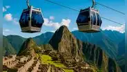 El moderno teleférico Collpani-Machu Picchu: conectará con un mirador hacia la ciudadela inca tras inversión de US$40 millones