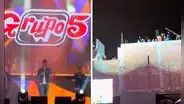 Familia sube a la azotea de su casa para ver concierto gratis del Grupo 5 y Christian Yaipén les manda saludos: “Zona VIP”