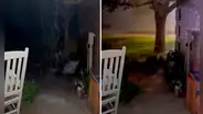 Alerta en Texas: rayo impacta cerca de una casa y corta la electricidad a miles de residentes de De León
