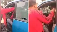 Colectivero recibe 4 disparos frente a hospital de San Juan de Lurigancho y queda gravemente herido