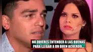 Exponen impactante audio de tensa discusión entre Andrea San Martín y su expareja Juan Víctor: "No quieres entender a las buenas"