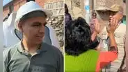 Señora confunde a Franco Vidal y abrazó a otra persona creyendo que era el alcalde de Ate: "Qué gusto"