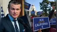 El secretario de Defensa de EEUU, Pete Hegseth, no descarta desplegar a marines tras protestas contra ICE en California
