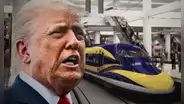 Trump podría retirar millonario fondo federal para frenar la construcción del megaproyecto ferroviario en California