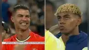 Lamine Yamal y su desoladora reacción que se hizo viral mientras Cristiano Ronaldo y Portugal celebraban tras ganar la Nations League