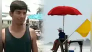 El paradójico caso de Tomás López, el joven salvavidas que fue despedido por su empresa por salvar la vida de un bañista