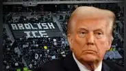 ''Abolir ICE'': protestas en contra de políticas migratorias de Trump llegan a partido de fútbol en Los Ángeles