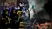 Policía de Los Ángeles arresta a casi 200 manifestantes durante toque de queda por las protestas contra redadas de ICE