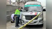 Nuevo ataque extorsivo: disparan contra cobrador y chofer de combi en avenida Perú, en el Callao