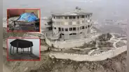 Así luce la mansión abandonada de 5 pisos en un cerro de San Juan de Lurigancho: tiene más 20 habitaciones y un salón de baile