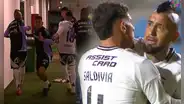 Arturo Vidal pierde los papeles y se pelea con su propio arquero de Colo-Colo: lo fue a buscar a los camerinos
