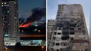 Estas son las impactantes imágenes y videos que dejó el bombardeo masivo de Israel a Irán: así fue la “Operación Nación de Leones”