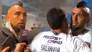 Arturo Vidal confronta a la prensa tras pelea con su compañero de Colo-Colo: "¿Qué más quieres saber, esa es tu nota?"