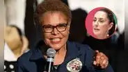 Alcaldesa de Los Ángeles defiende a Claudia Sheinbaum luego de que Kristi Noem la acusara de promover protestas: "Es indigno el rol de la secretaria"