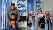 Peruano asistió a la actuación de su hijo por el Día del Padre, pese a no tener permiso en el trabajo: "Siempre para ti"