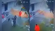 Hombre se salva de morir tras caída de pared cerca a su rostro mientras evacuaba a su familia durante sismo de 6,1 en Lima y Callao