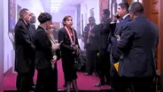 Patricia Benavides intenta retomar la Fiscalía de la Nación: sube con su seguridad al despacho de Delia Espinoza