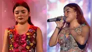 Briela Cirilo rompe en llanto durante show de Corazón Serrano al recordar a su abuelo fallecido