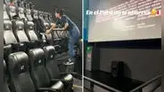 Joven se queda dormido en butaca de cine en Perú y trabajadora lo despierta tras culminar la función: “Vio la película de sus sueños”