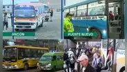 Así amaneció Lima y Callao por paro de transportistas este 18 de junio: policías en las calles y largas colas en los paraderos