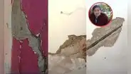 Adulta mayor exige que "tumben" su casa en SJL tras fuertes rajaduras en paredes y techo