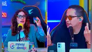 Macla Yamada sorprendió en vivo al encarar a Carlos Orozco por polémica broma sobre la edad de su novio: “Te estás yendo a la mier..”