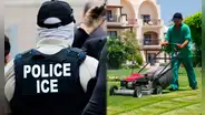 Operativos migratorios en EEUU: 2 jardineros fueron arrestados por ICE mientras cortaban el césped de una casa en California