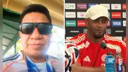 Silvio Valencia puso en apuros a Vincent Kompany: le preguntó en alemán y DT no sabía el idioma