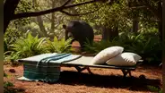 Hombre se salva de milagro al ser atacado por un oso negro de casi 140 kg en EEUU: el animal terminó siendo sacrificado
