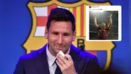 Messi cumple 38 y la hinchada del Barcelona clama por su regreso: "Un año más, te pido"
