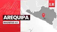 Segundo temblor de magnitud 4.0 se sintió en Arequipa hoy, según IGP