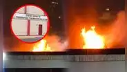 Voraz incendio se registra en centro juvenil Maranguita: ocho unidades de bomberos atienden la emergencia