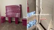 Joven compró una cama y lo que encontró la dejó en shock: "No se dejen llevar por lo bonito"