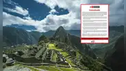 Ministerio de Cultura rechaza inclusión de Machu Picchu en 'lista negra' de turismo y defiende su legado cultural: "No es la entidad competente para pronunciarse"