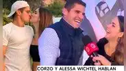 Aldo Corzo impacta con confesión sobre Alessa Wichtel y expone cómo se dio el inicio de su relación: "Ahí la conocí"