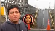 Esposo de mujer desaparecida en colapso de puente de Chancay continúa búsqueda hace casi 5 meses: "Puede que esté debajo"