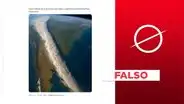 Es falsa esta imagen de la ola polar que llegó a Argentina en junio de 2025