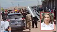 Arequipa: ciudadanos tiraron huevos y piedras a vehículo donde pensaban que iba Dina Boluarte