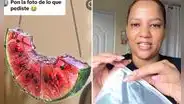 Mujer compra cartera con forma de sandía en Temu, pero lo que recibió la dejó en shock: "Estaba preciosa"