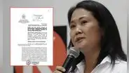 Caso Cócteles: Fiscalía presenta nueva acusación contra Keiko Fujimori y pide 35 años de cárcel