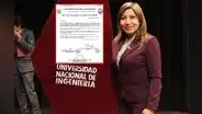 UNI: declaran vacancia de la vicerrectora Shirley Chilet tras polémica designación como rectora interina