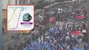 Protesta de mineros bloquea Av. Abancay: ATU confirma desvío del Corredor Morado por manifestaciones
