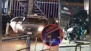 Balean fachada del mercado Mega Unicachi de Los Olivos y vigilante resulta herido