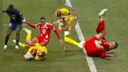¡Escalofriante! Musiala sufre terrible lesión tras fuerte impacto de Donnarumma en el PSG vs Bayern Múnich: su tobillo se dobló