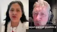 Lilia Paredes reaparece junto a Roger Waters y defienden a Pedro Castillo: “Su hija lo extraña”
