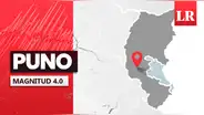 Temblor de magnitud 4,0 se sintió en Puno hoy, según IGP